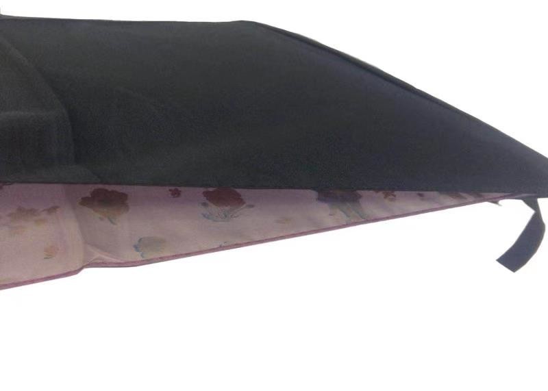 Double Canopy Folding Travel Umbrella , Auto Open Close Umbrella Full Inside Printing
