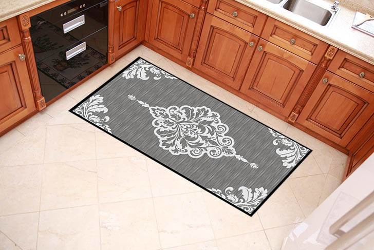 Vintage Style Outdoor Door Mats OEM Acceptable With Slip Resistant Design