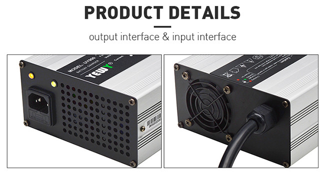 12V 40A Smart Electric Car Battery Charger Intelligent Charging Long Lasting Power
