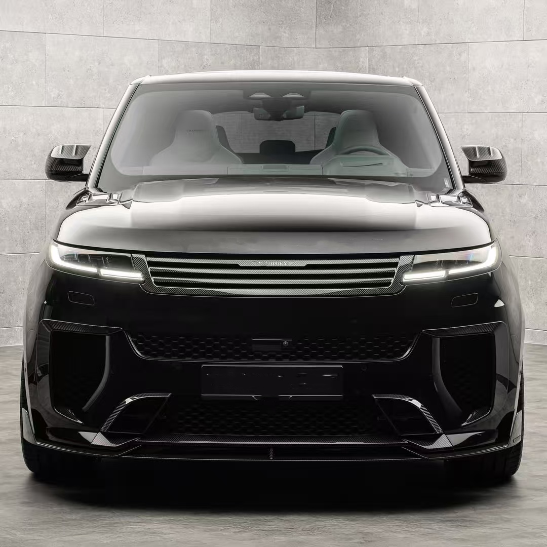 2023 Repair Discovery Sport Body Kit MSY Style Carbon Fiber Lip Spoiler