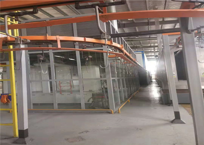 PVC Coated Welded Wire Coating Machine , PVC Coating Line For Protecting Mesh