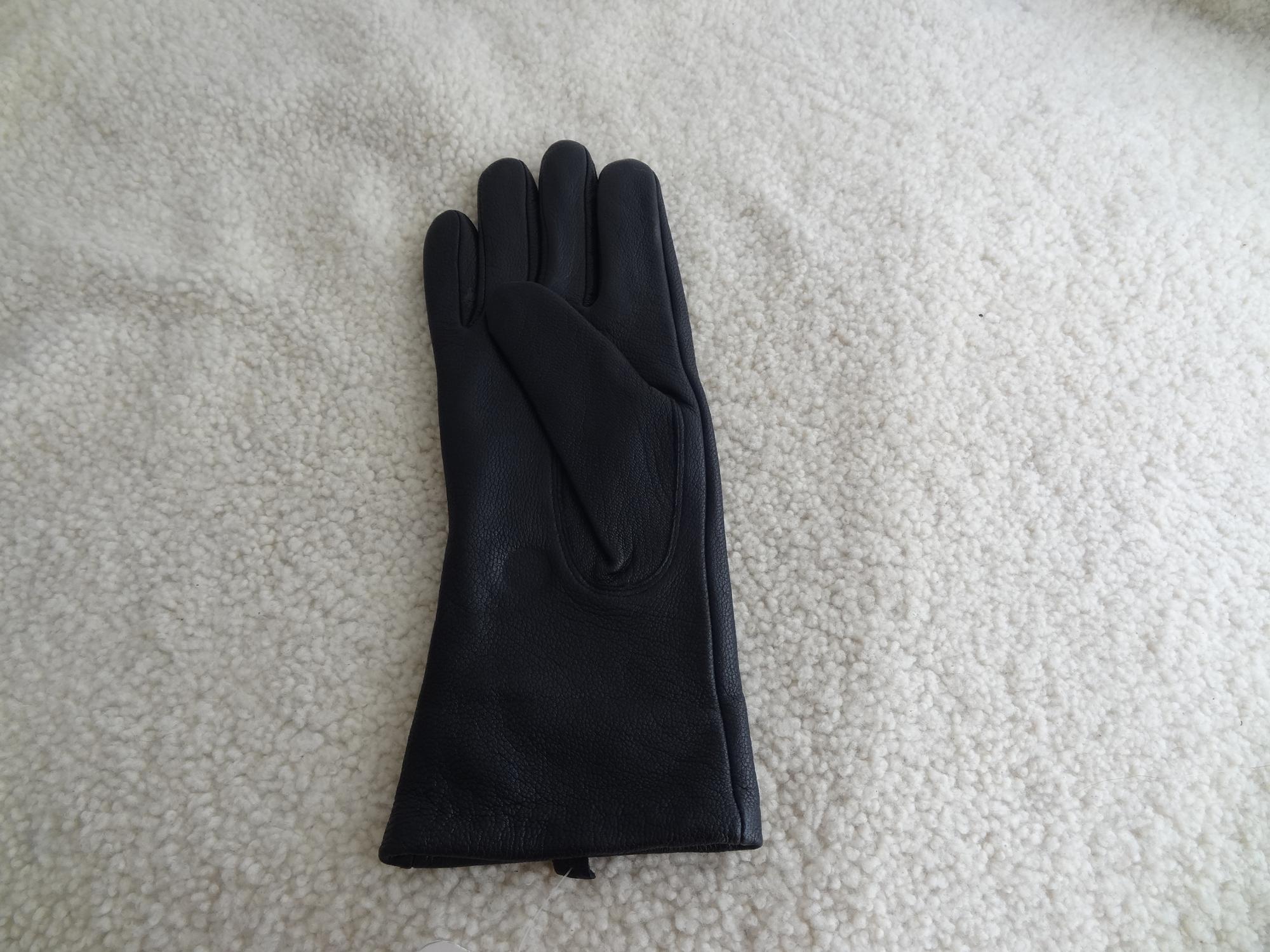 Ladies Classic Style Imitated Deer Skin Leather Nappa Gloves