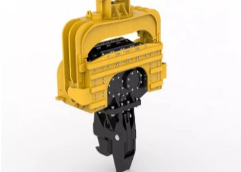 Excavator Hydraulic Pile Driver Vibratory Pile Hammer Custom Color