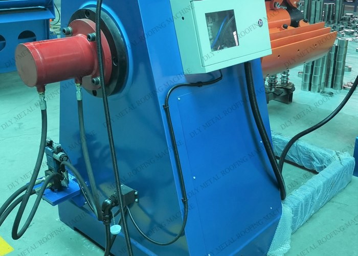 20M Roofing Sheet Roll Forming Machine Cr12 CE Roof Panel Roll Former