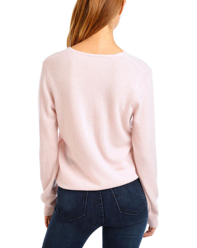 Soft Knit Cashmere Sweater Women'S Pullover Sweater For Autumn / Winter
