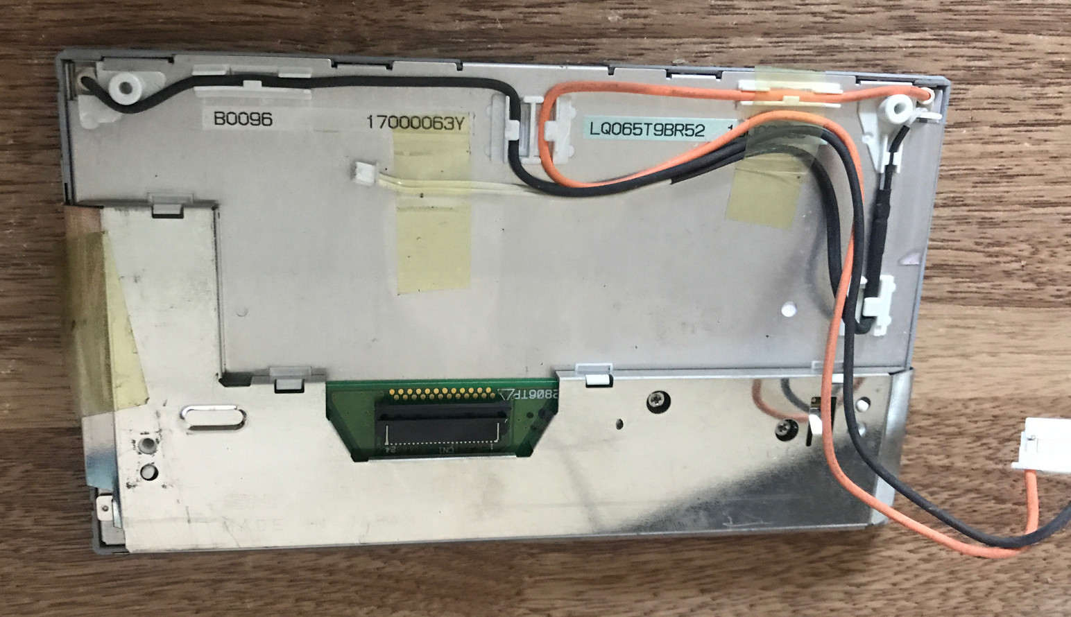LQ065T9BR52 Sharp 6.5" LCM 400×240RGB INDUSTRIAL LCD DISPLAY