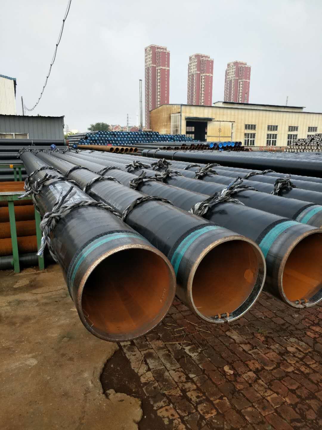 API 5L X42 PSL1 FBE Coated Hfw Steel Pipe For Oil Transmission