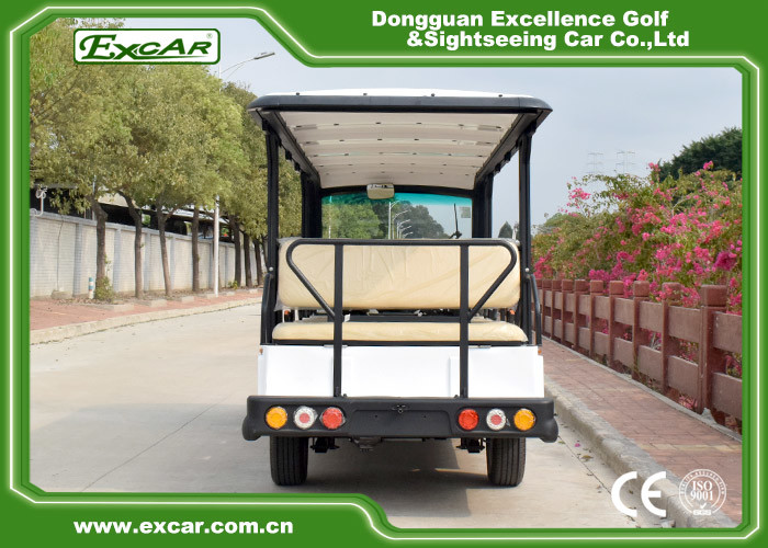 EXCAR G1S14 Electric Passenger Car 48V Trojan Battery Powered Electriic Sightseeing Bus