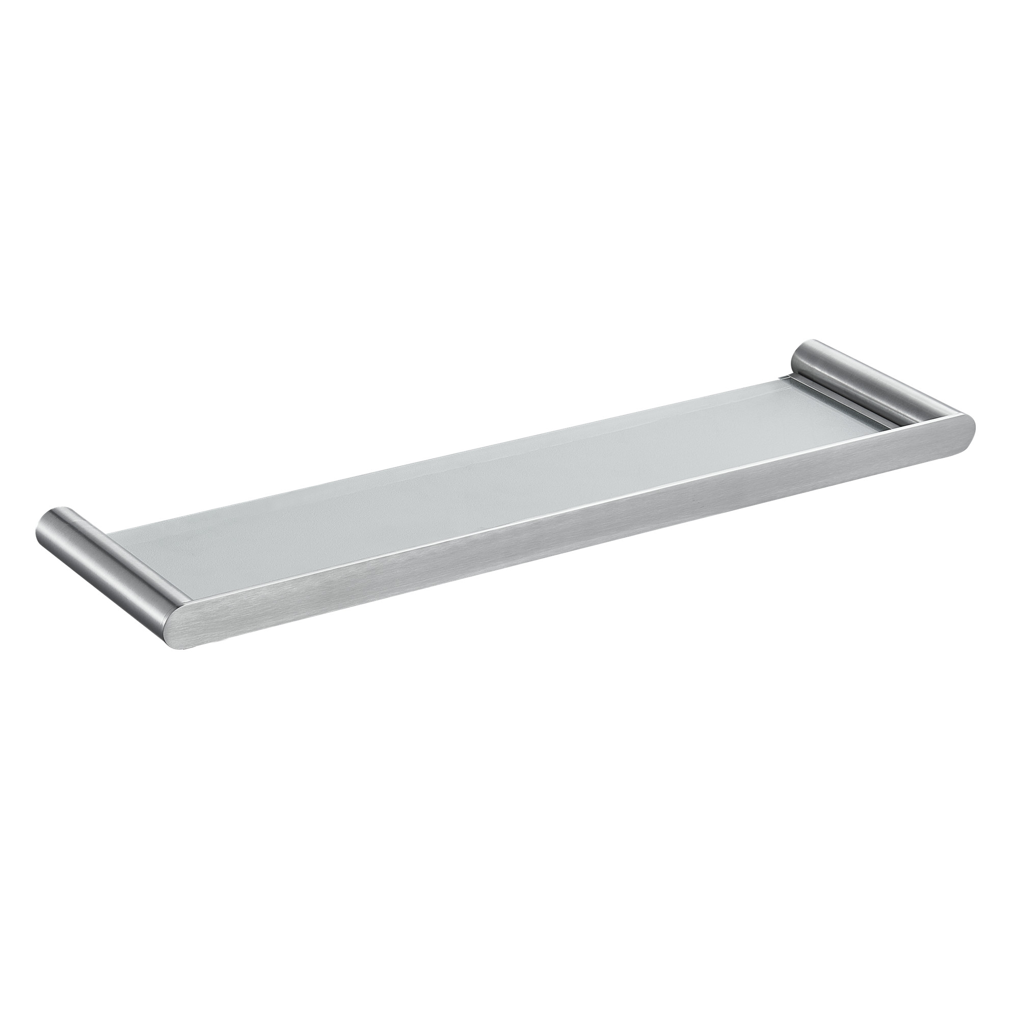 1 Tier Bathroom Glass Shelf SS304 Shower Storage Rack