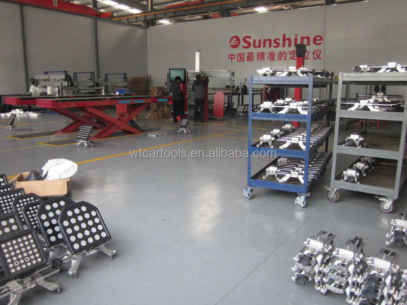 Metal 110v Tire Alignment Machine High Accuracy And Free Alldata Update
