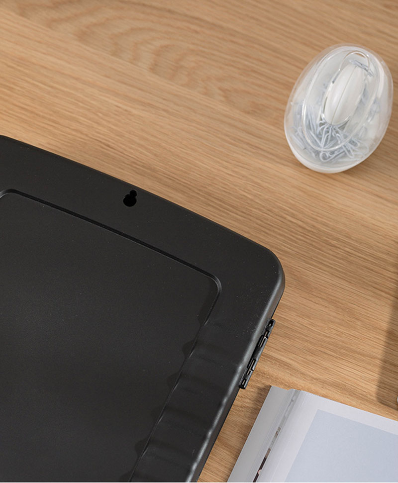 A4 Size Plastic Writing Board File Box with Elastic Closure Folder and Waterproof Clipboard