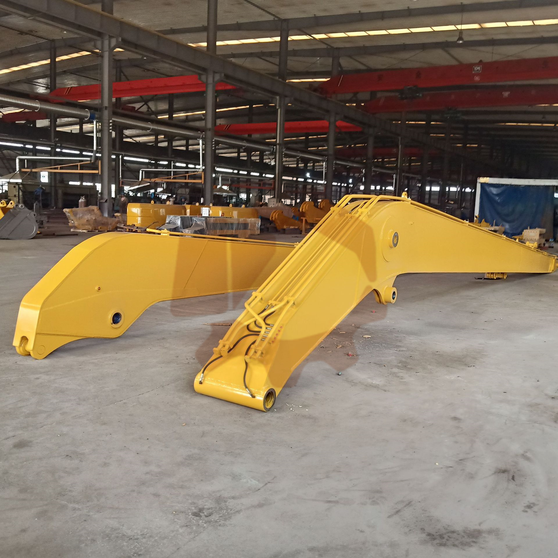 30 Ton EX200 Excavator Spare Parts Customized 23m Long Reach Boom For Excavator