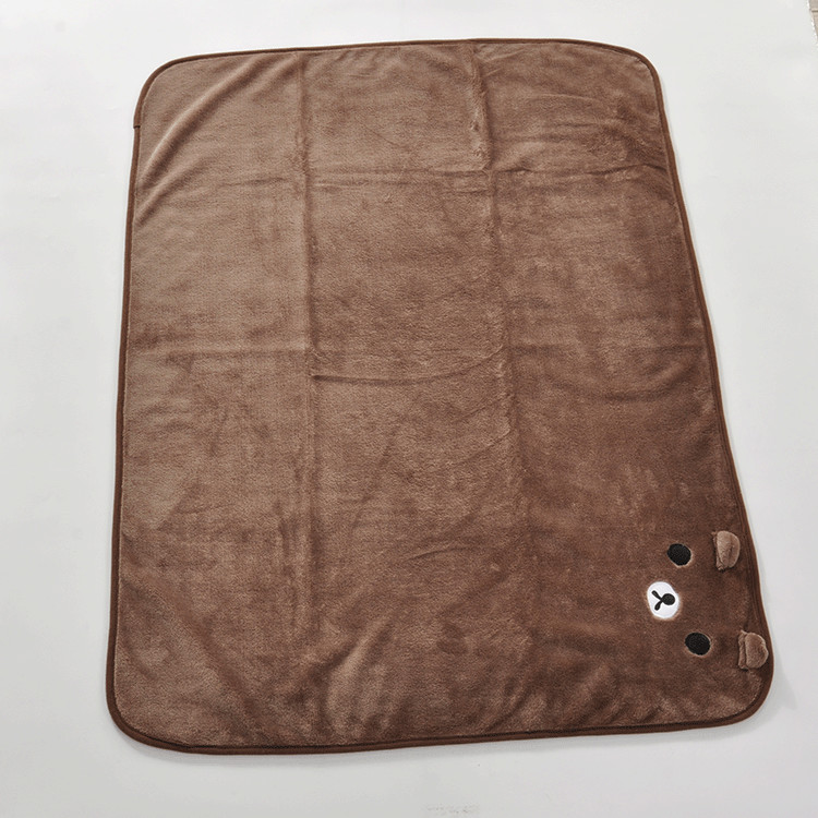 Light 30x40 Fleece Stroller Blanket Cozy Breathable Soft Plush Throw Blanket