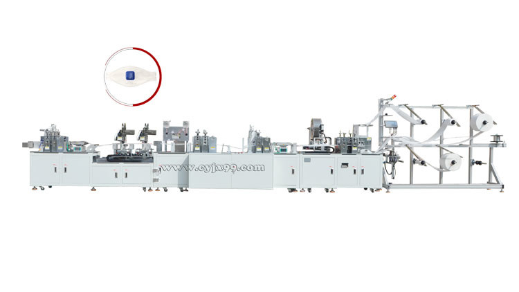 Aura Digital Respirator Production Machine 40pcs/min 18.5kW Power