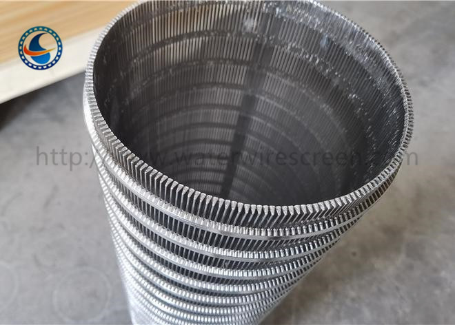 Stainless Steel 304 Fito Slot Johnson Screen Pipe Extrusion Dehydration Filter Cartridge