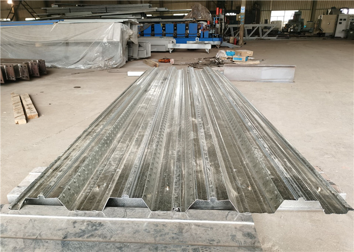 Corrugated Galvanized Steel Floor Decking Sheet For Concrete Slab Framing