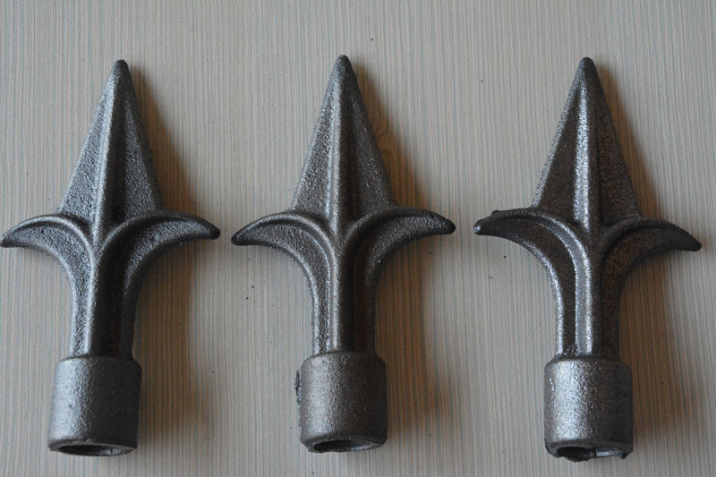 Wear Resistant Cast Iron Ornaments Sand Blasted Antirust Oil Surface Finish