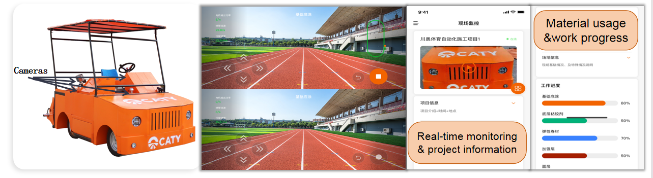 Quick Installation Prefabricated Rubber Jogging Track Material Jogging Colored Rubber Granules
