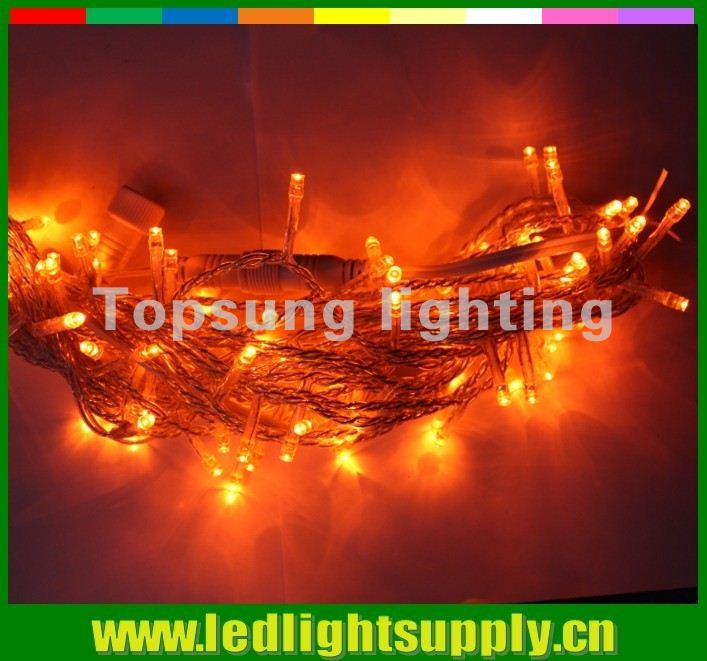100v green 100led twinkle fairy string lights 10m with high quality