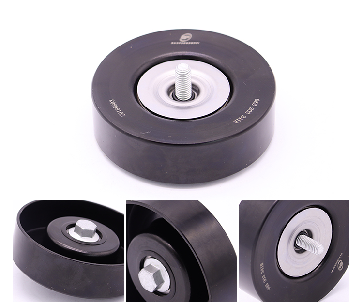 Timing Belt Tensioner Pulley 1 Year Warranty 06B903341B for Audi A4 A5 A6 A8 Q7 TOUA