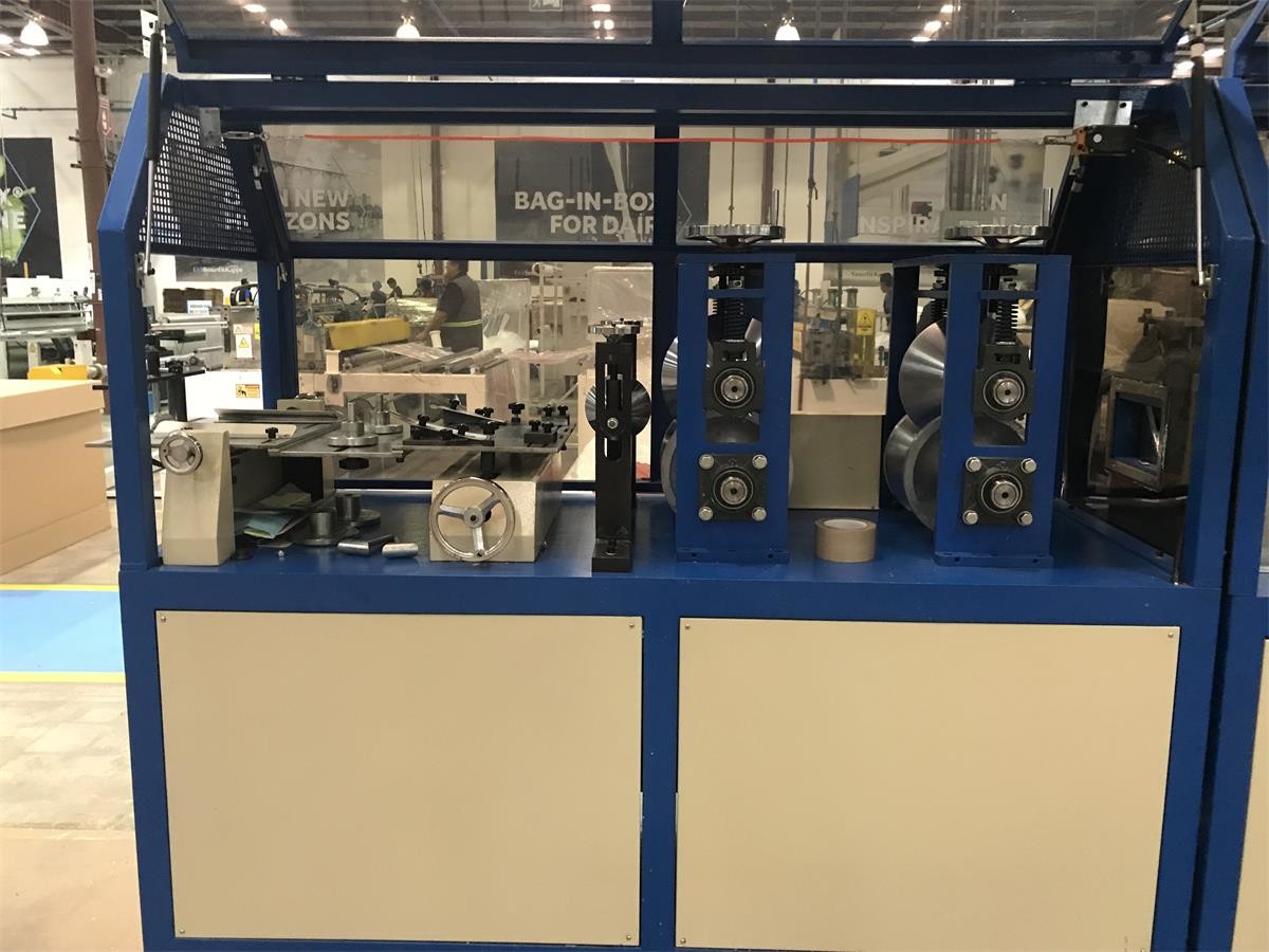 Automatic Paper Edge Protector Machine 32KW High Speed 70m/min
