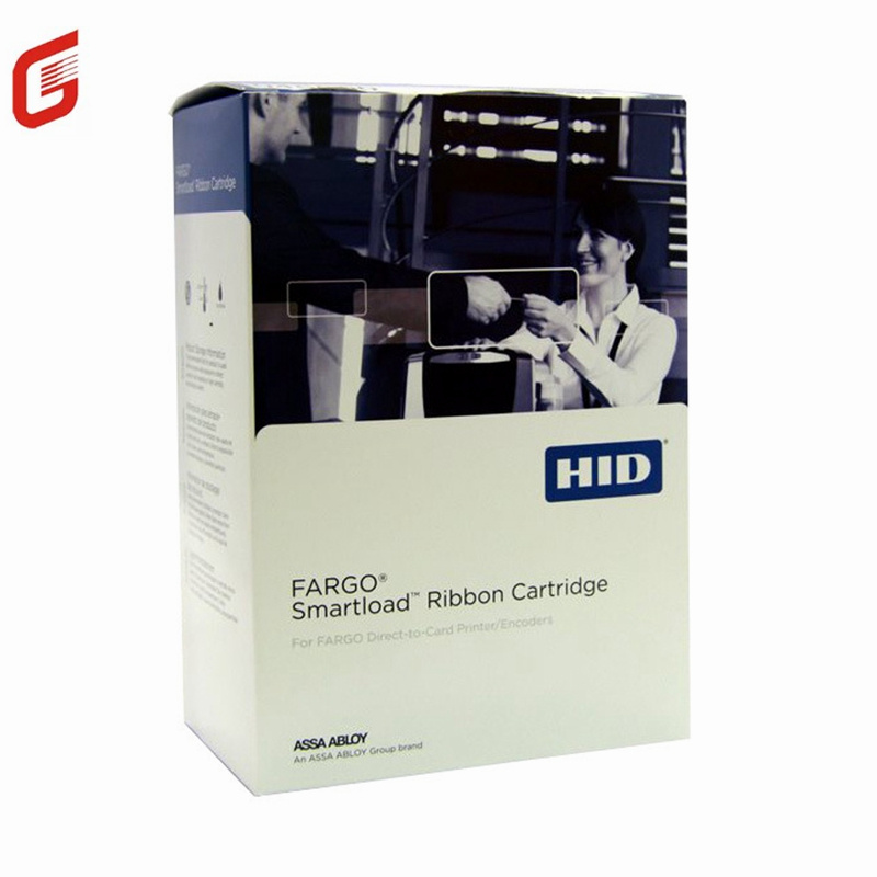 Original 045500 YMCK Ribbon for DTC1250e Business ID IC Card Printer Performance