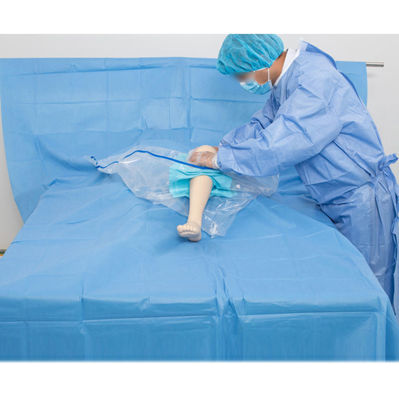 Hot-Selling Non Woven High Quality Knee Surgical Drape Pack with Low Price
