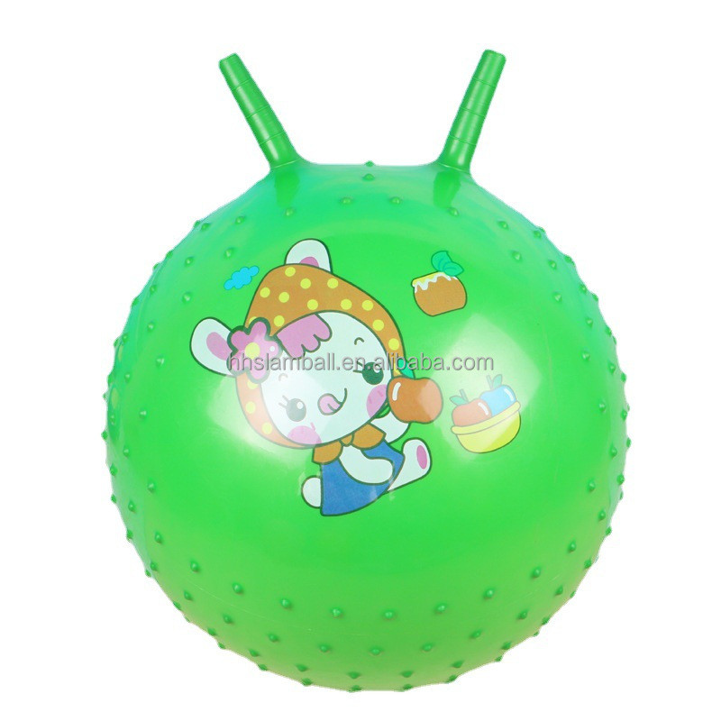 Gymnic Junior Hop 45cm Spring Jumping Ball Colorful