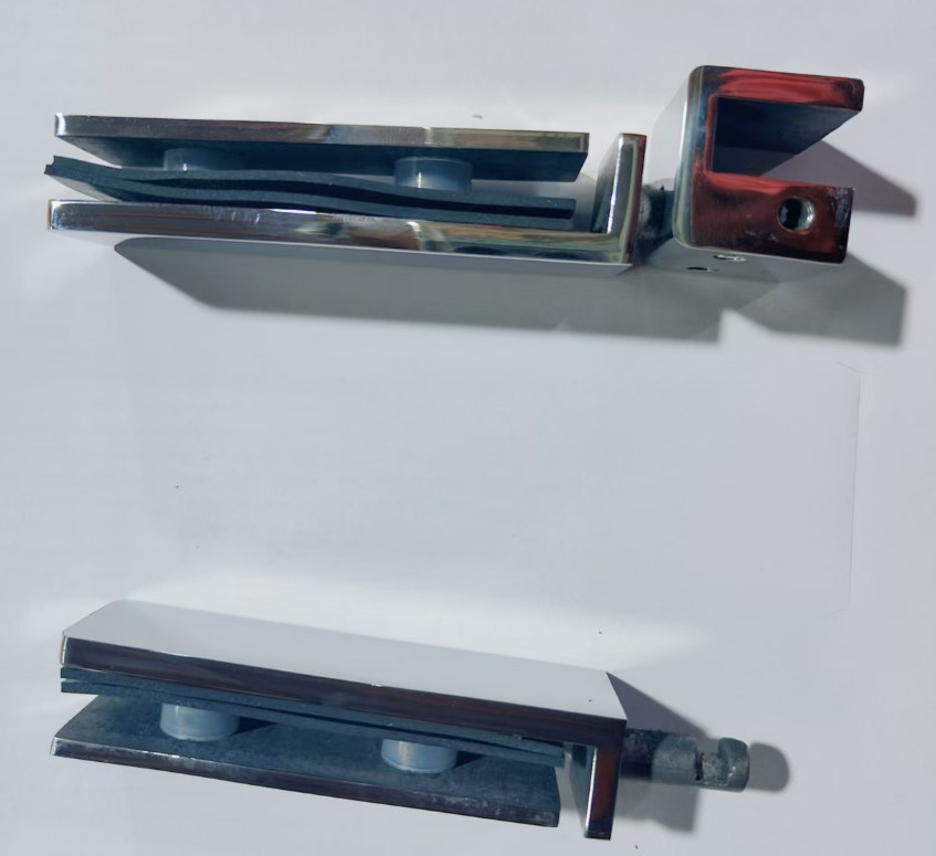 SUS304 High Precision Cast Stainless Steel Shower Hinge Easy Installation