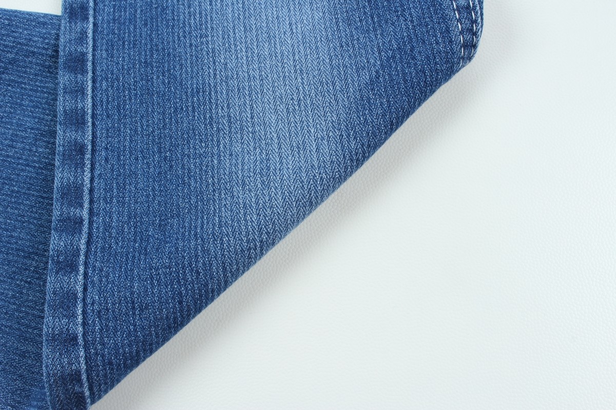 Special Weaning 10.3 Oz Dark Blue Low Stretch Denim Jeans Fabric