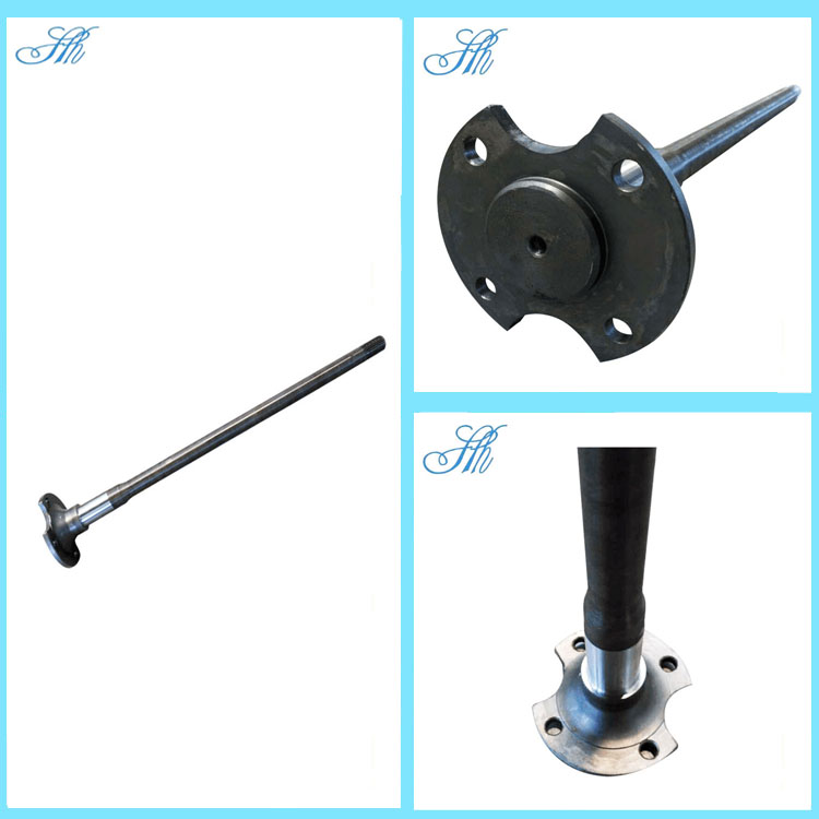 Silver Rear Axle Shaft for FAW 44/9 Differential Ratio Superior Performance