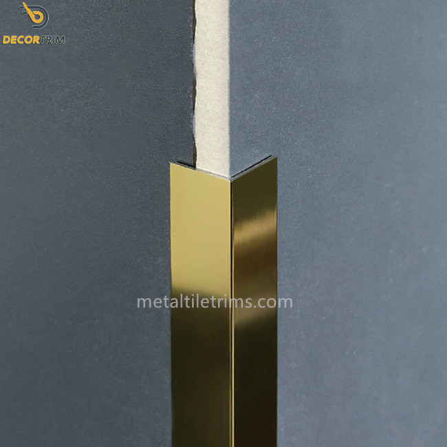 Tile Edge Corner Trim Strips Tile Finishing Profile Anodized Metal