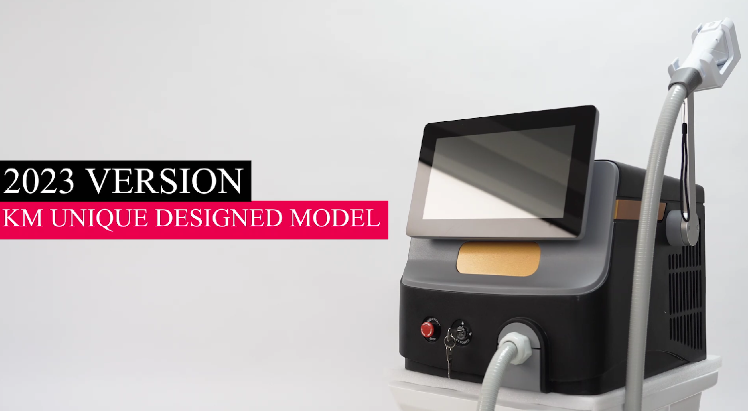 Beauty Salon Fiber Laser Hair Removal Machine 300W 500W Stationary Style
