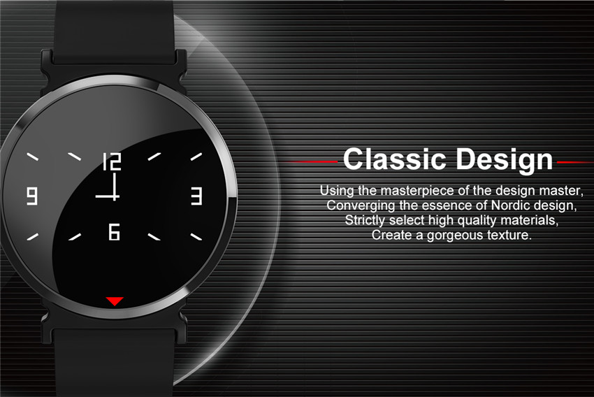 Time date displays Smart Bluetooth Watch HZD1807W with heart rate function