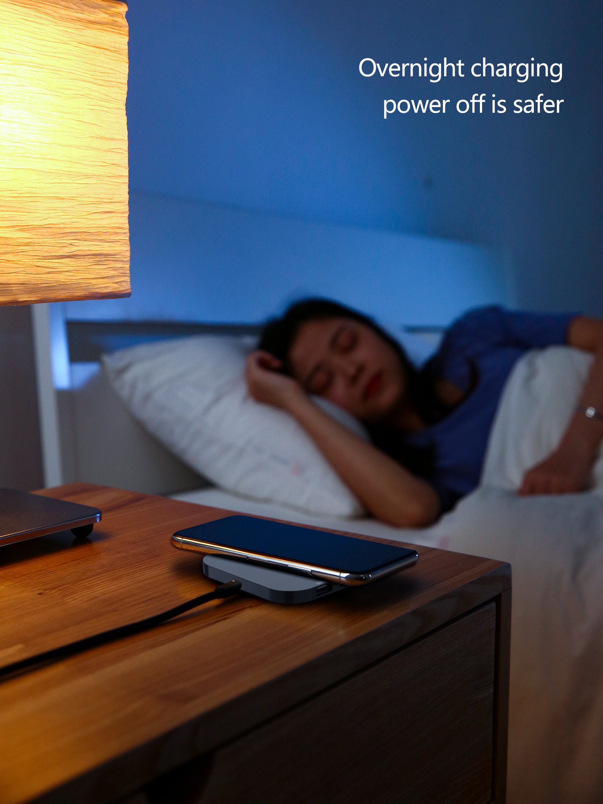 Wireless 10w Fast Portable Smartphone Charger Pad 5V 2A Input