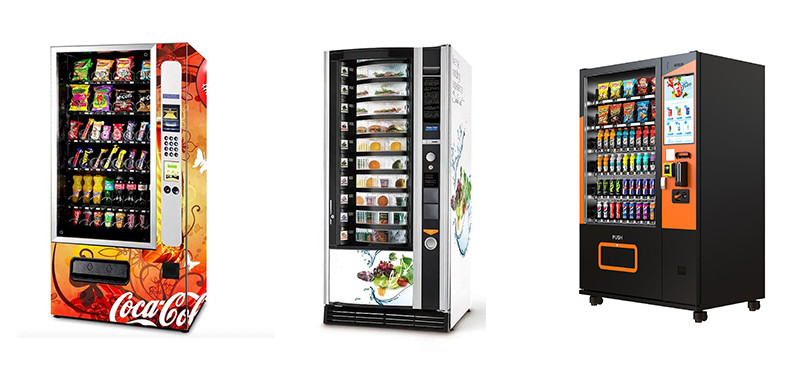 4G Wifi Network Vending Machines For Customized Color Painting Sticker Requirements