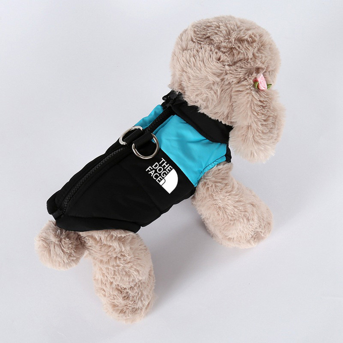 PP Cotton Filling Style Pet Vest Clothes For Medium To Large Dogs Keep Warm