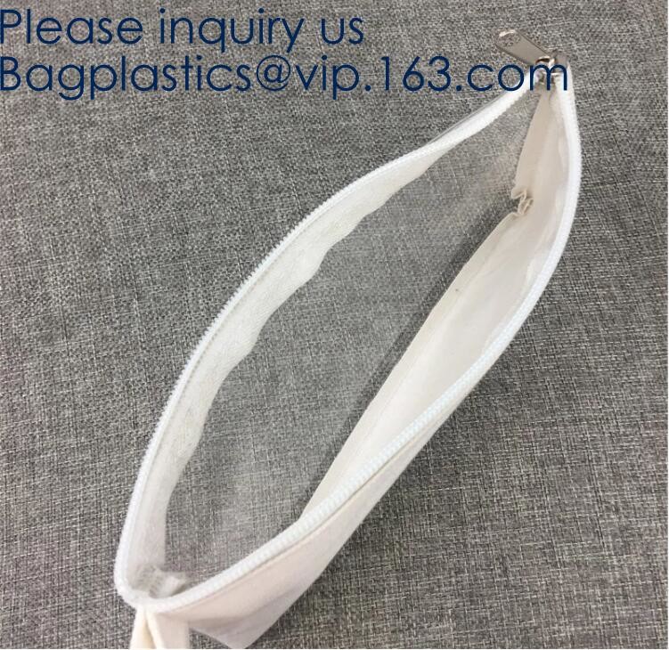 Daily Used Products Packaging Eva Zipper School Bag,Eco-Friendly Soft Plastic Frosted Cosmetic EVA Zipper Bags, Bagease