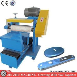China Door Lock Plate Polishing Machine , Surface Grinding Machine PLC Program Control on sale