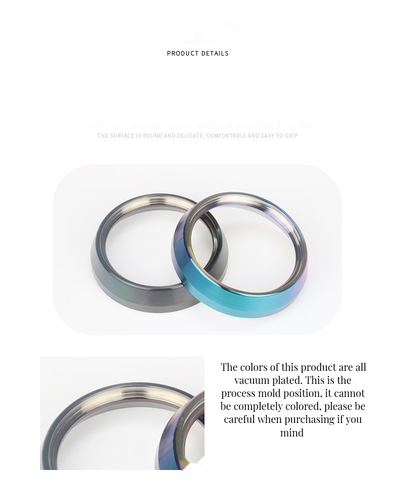 Customize Logo Acceptable Silver Intelligent Dosing Ring Coffee Funnel For Portafilter