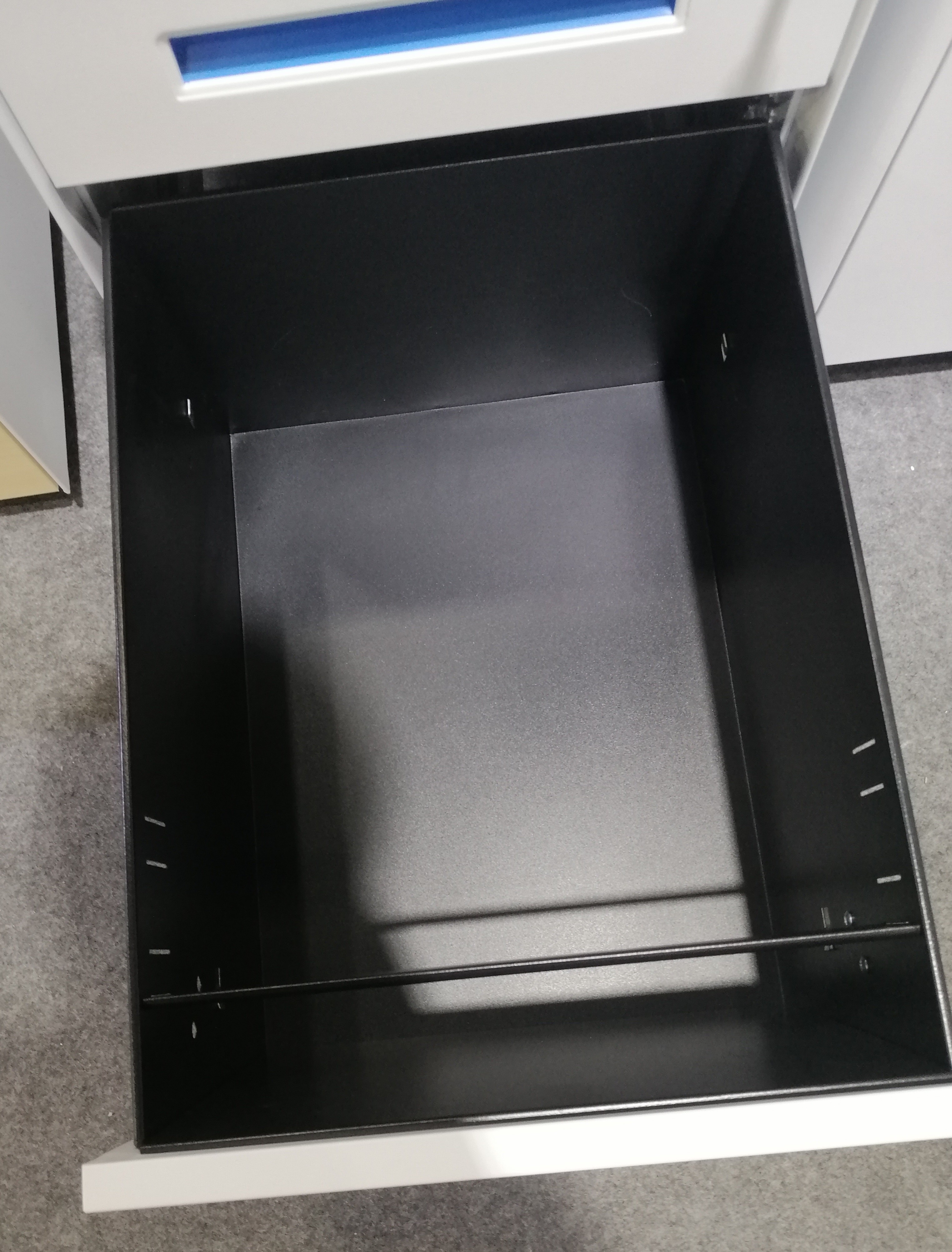 RAL Color Steel Handle 3 Drawer Mobile Pedestal Office Pedestal Cabinet