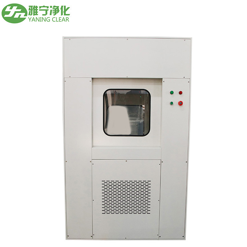 Electrical Interlock Air Shower Pass Box Laboratory Stainless Steel Clean Room