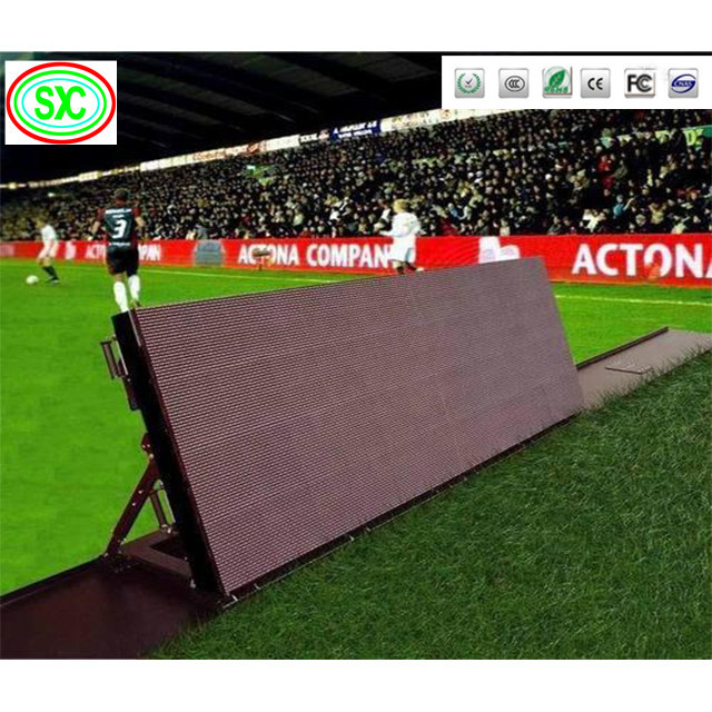 P10 16X32 Outdoor Big 960X960 Video Wall Module Football Stadium Perimeter Led Screen Display