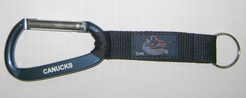 100% Polyester Verious Shape Custom Carabiner Keychain With Silk Screen Printing
