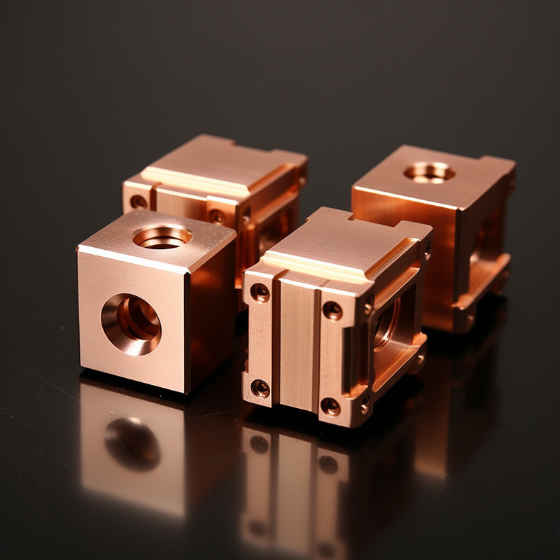 Precision Milling CNC Copper Parts CNC Micro Machining Service