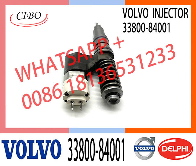 Diesel engine fuel injector 33800-84001 diesel engine injector 33800-84001 for diesel engine D6CA