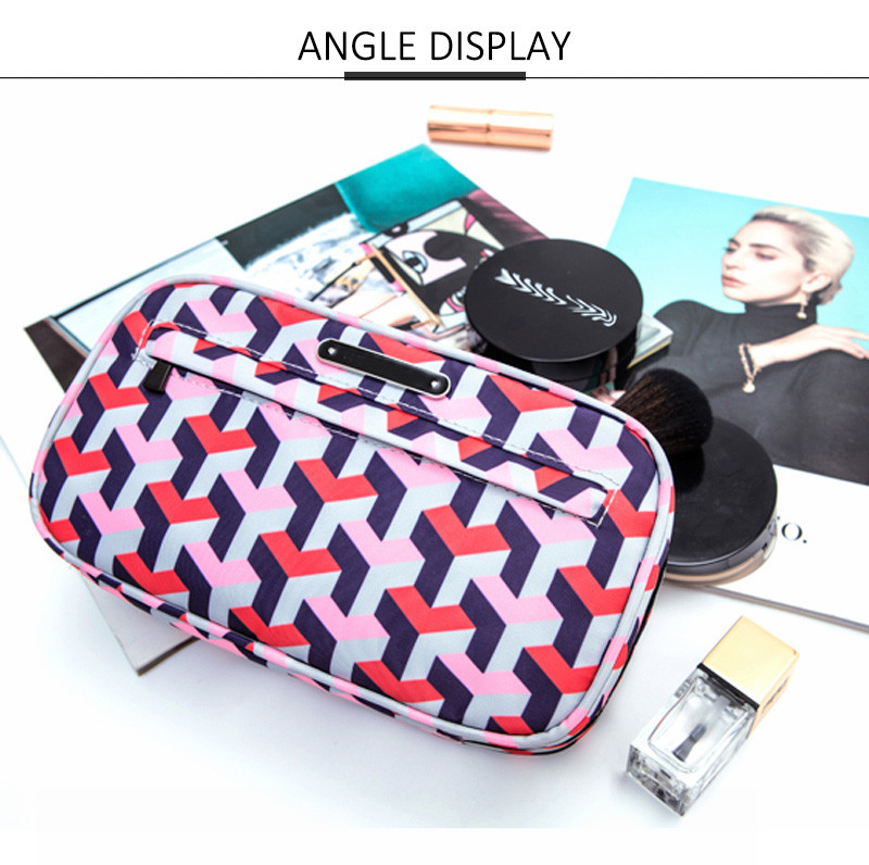 Ladies Waterproof Private Label Brand Wash Toiletry Makeup Bag Travel