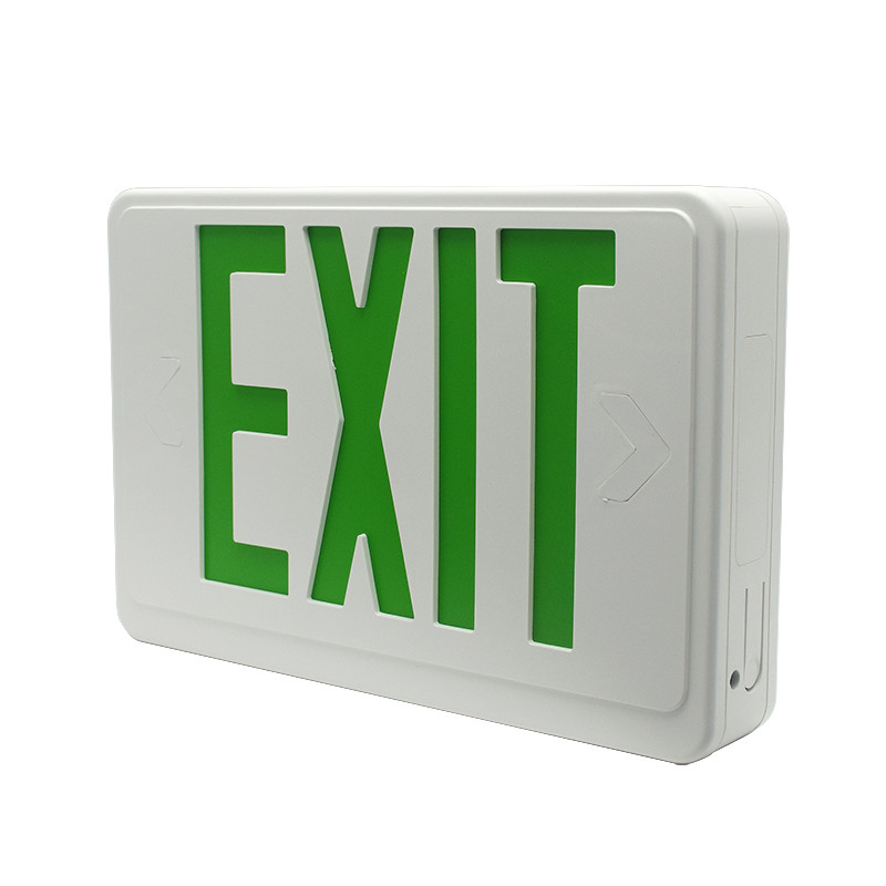 Indoor Emergency LED Exit Sign Light 3W 85-265V 3H Duration Wall Mountable
