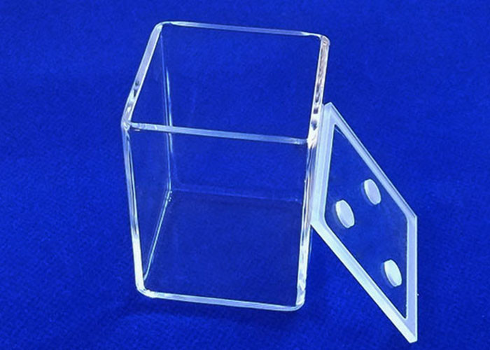 High Temperature Resistance Glassware Dimensional Stable Fused Silica Quartz Urn