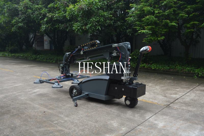 Vertical Vacuum Glass Lifter Battery Powered Glass Suction Cup Lifter CE Approved